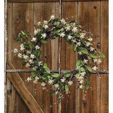 Teastain Gardenia /Twig Wreath - The Fox Decor